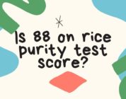 Is 88 on rice purity test score?