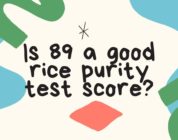 Is 89 a good rice purity test score?