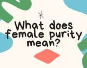 What does female purity mean?