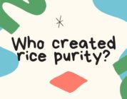 Who created rice purity?